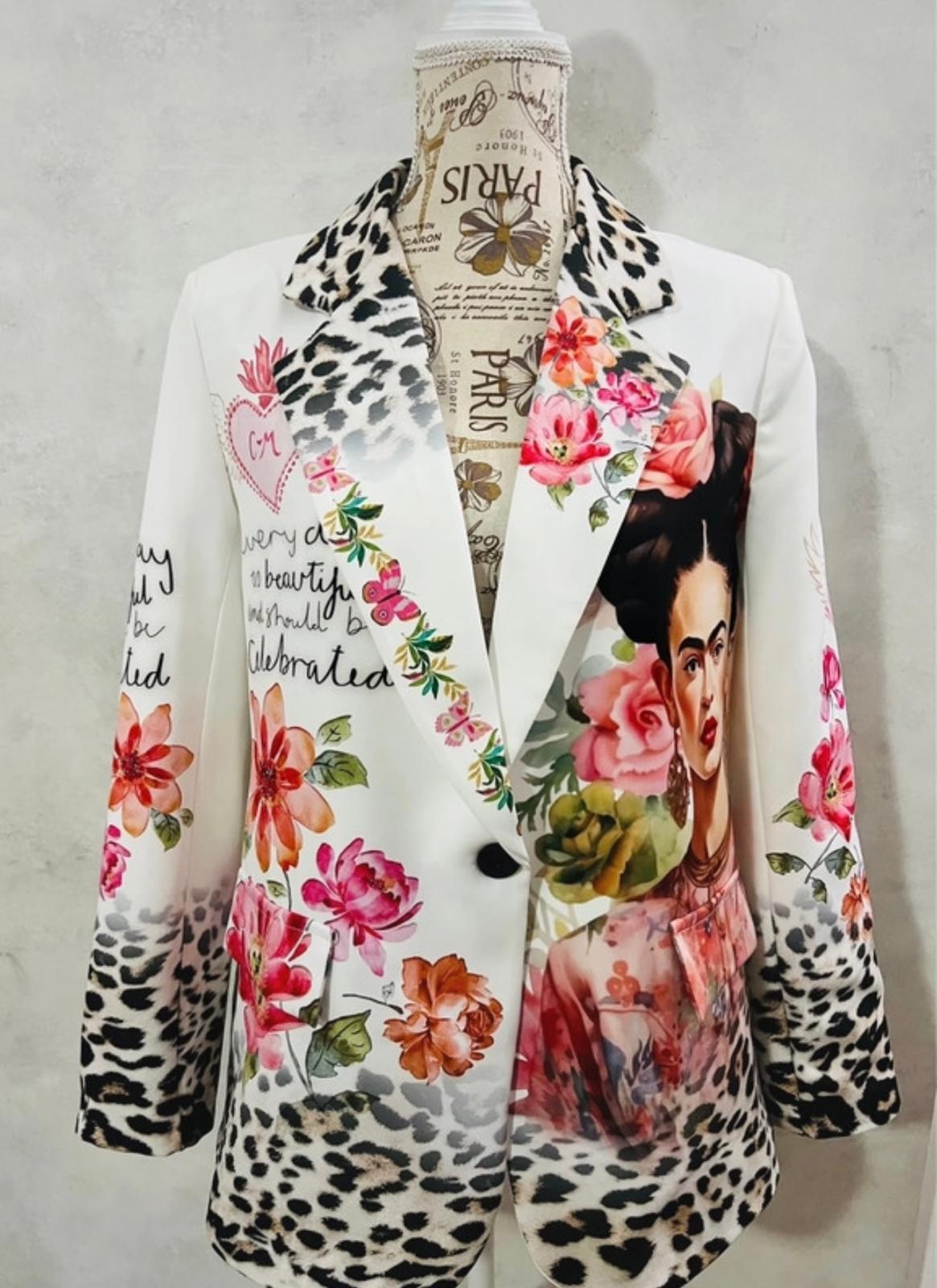 Blazer Frida - Giacca Donna Artistica Taglia Unica MDivaFashion