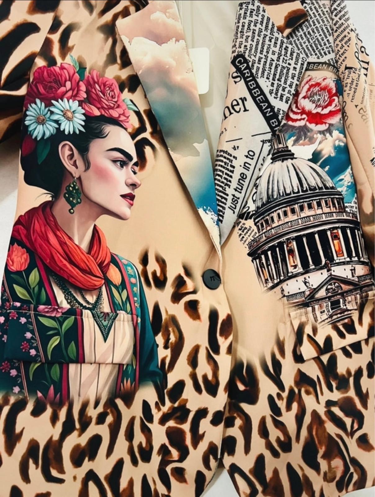 Blazer Frida Cupolone - Giacca Donna Artistica S/M | MDivaFashion