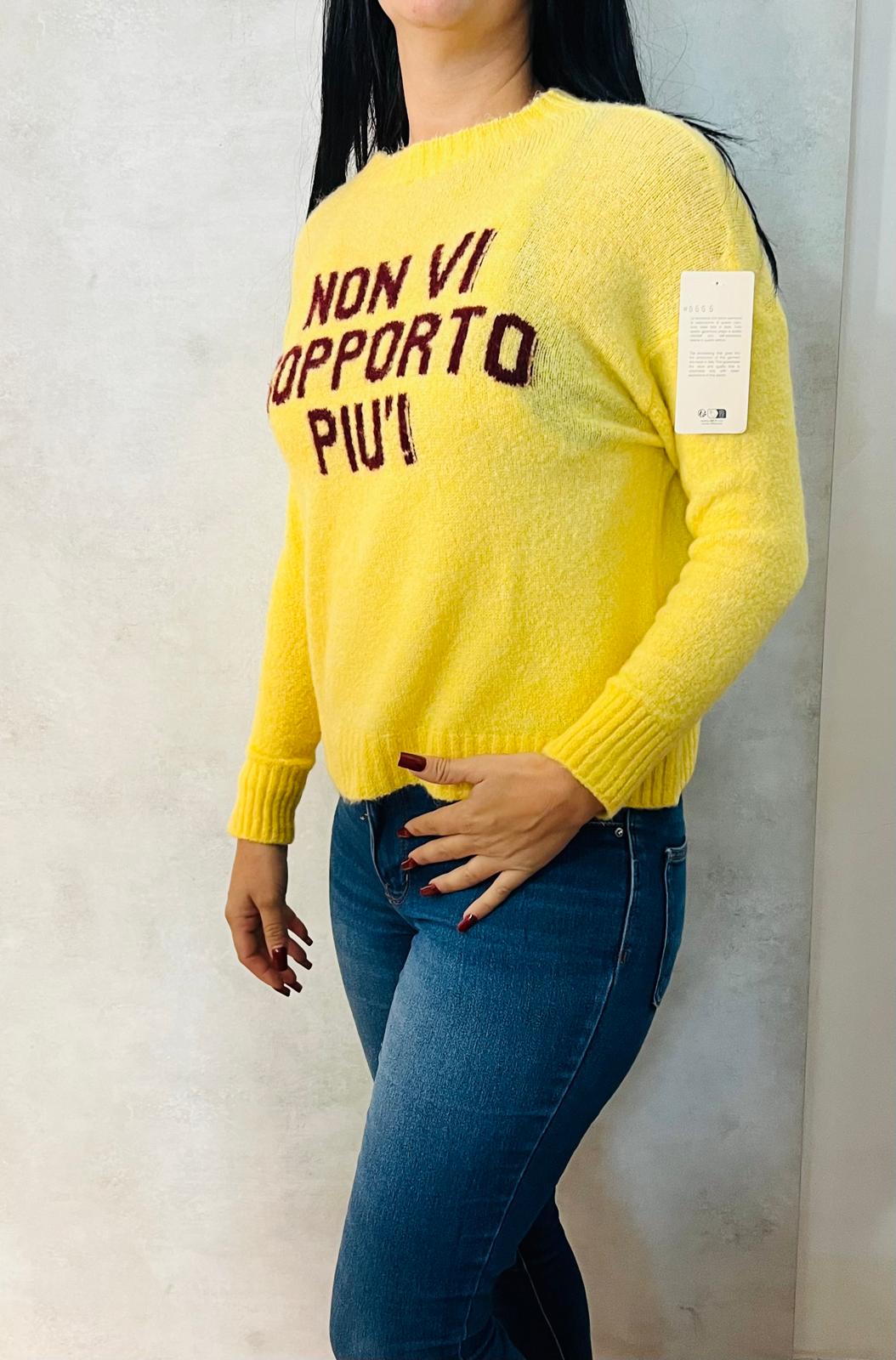Maglione Non Vi Sopporto Più - Felpa Ironica e Divertente | MDivaFashion