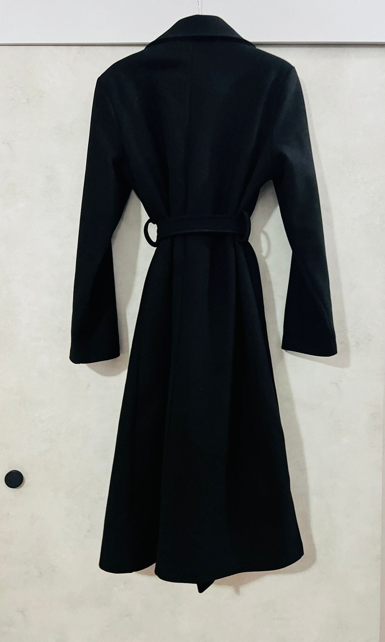 Cappotto Lungo Nero Donna - Eleganza Premium | MDivaFashion
