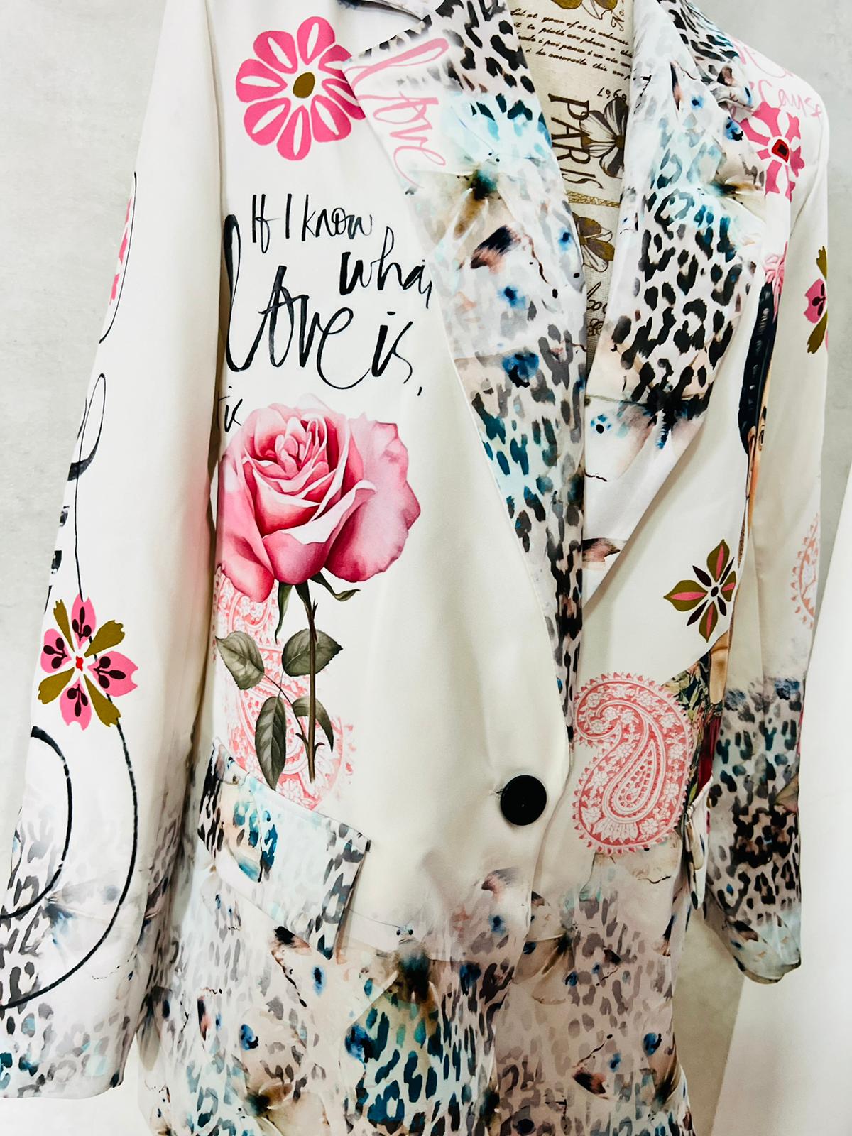 Blazer Frida Fantasia Artistica - Giacca Donna Premium | MDivaFashion