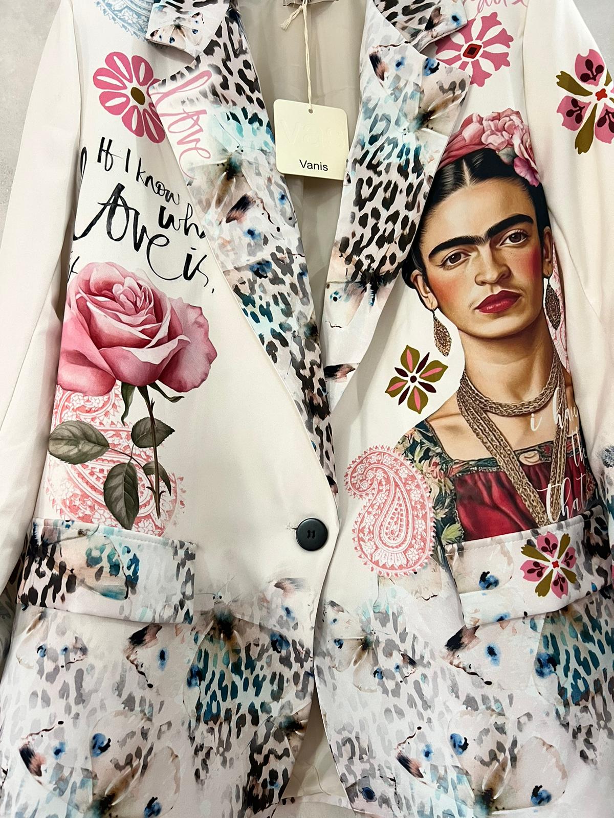 Blazer Frida Fantasia Artistica - Giacca Donna Premium | MDivaFashion