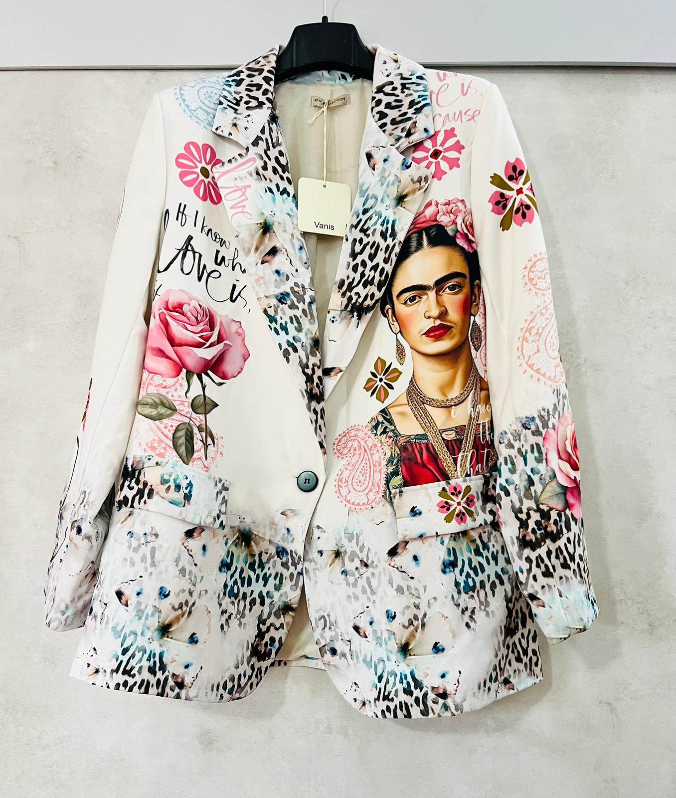 Blazer Frida Fantasia Artistica - Giacca Donna Premium | MDivaFashion