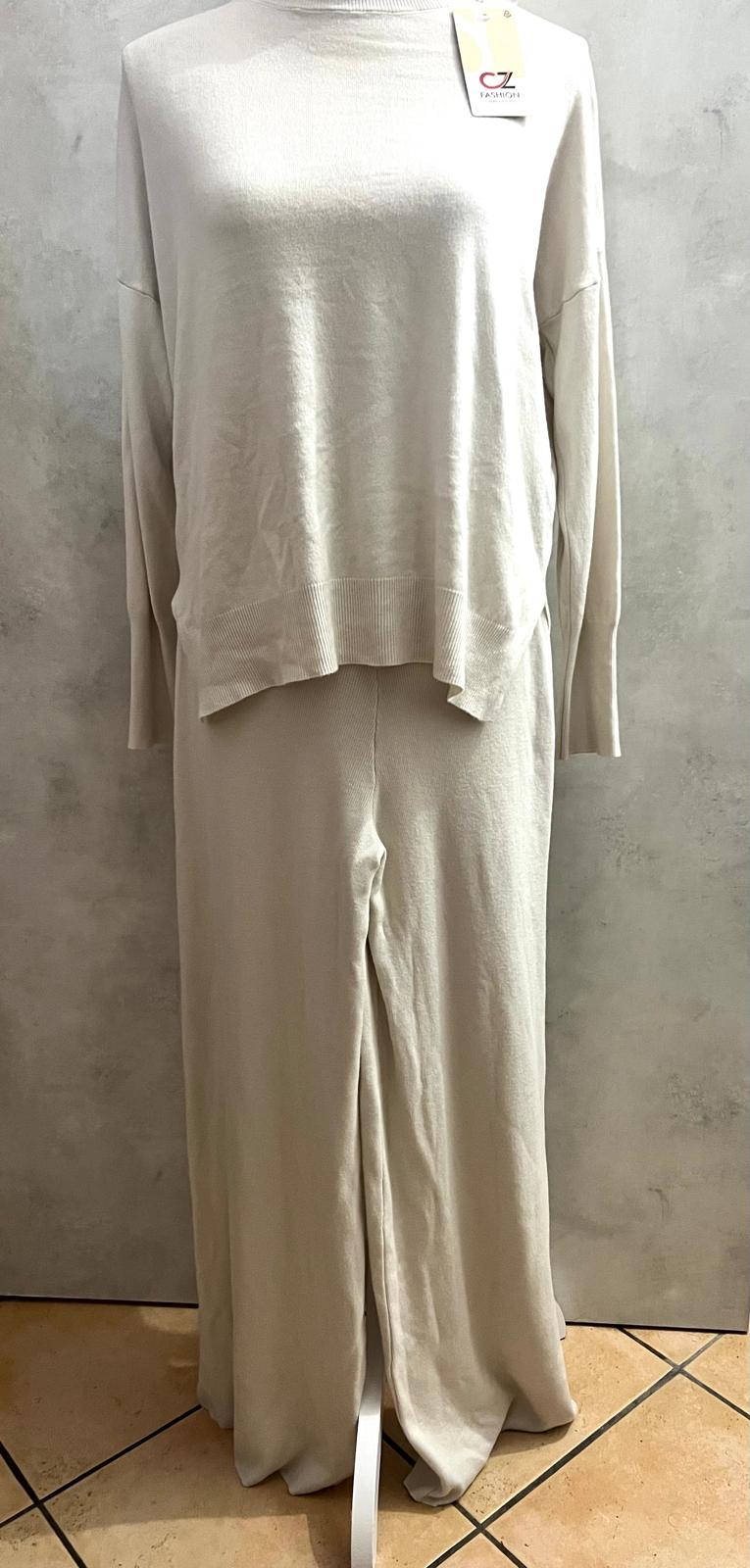 Completo Donna Beige Elasticizzato - Coordinato Premium