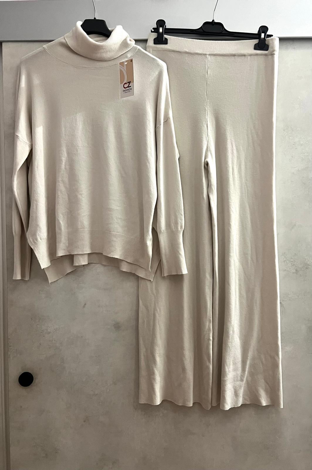 Completo Donna Beige Elasticizzato - Coordinato Premium