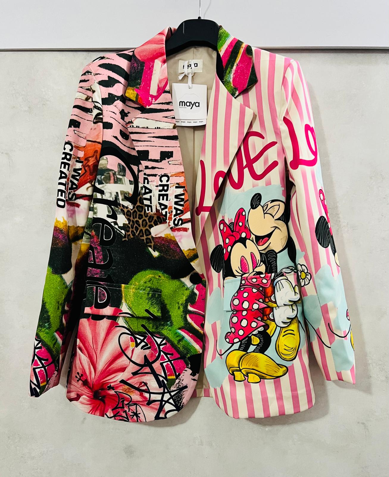 Blazer Donna Minni e Topolino Lover - Giacca Premium