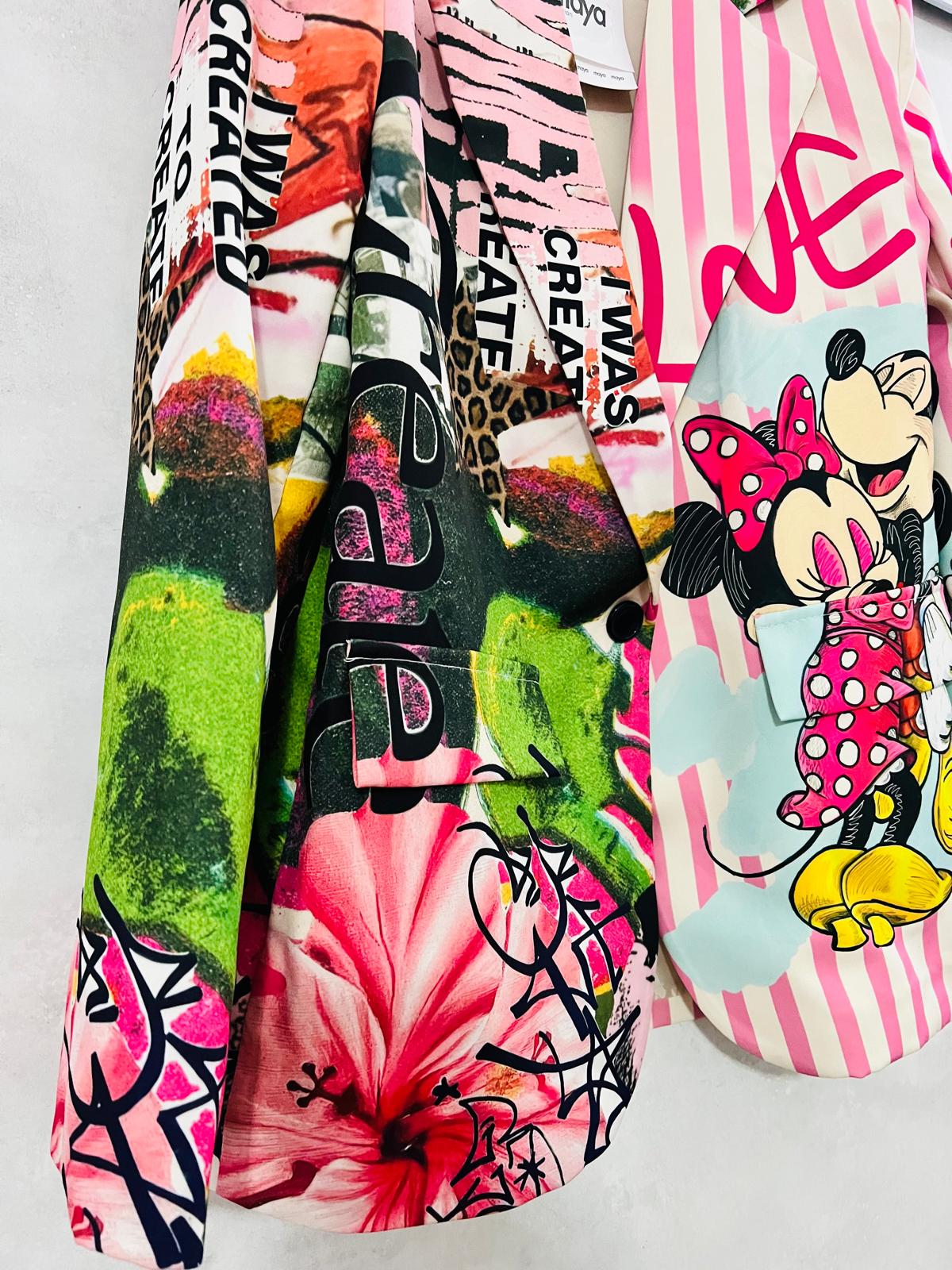 Blazer Donna Minni e Topolino Lover - Giacca Premium