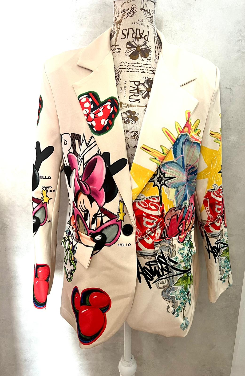 Blazer Donna Minnie Trendy - Giacca Premium