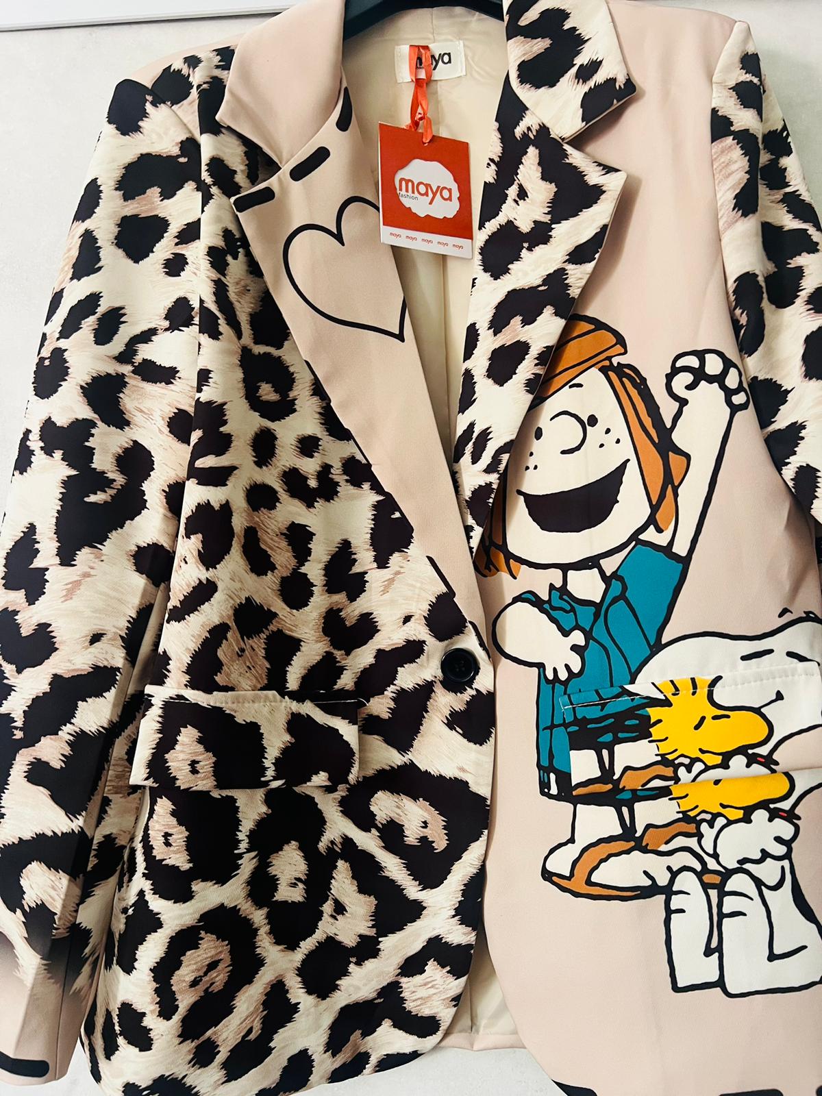 Blazer Donna Snoopy e Frieda - Giacca Premium Peanuts