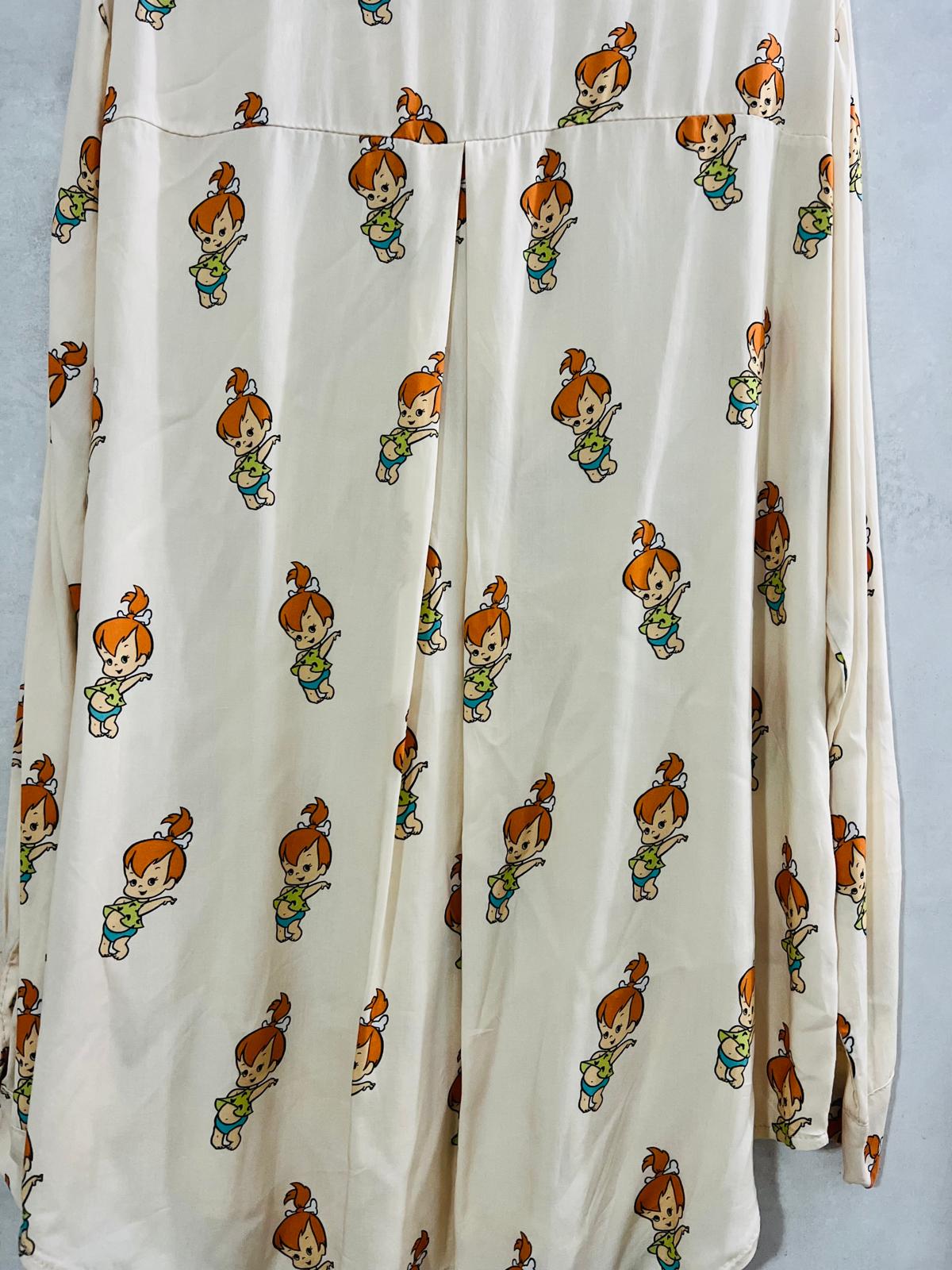 Camicetta Donna Ciottolina Flintstones - Camicia Premium