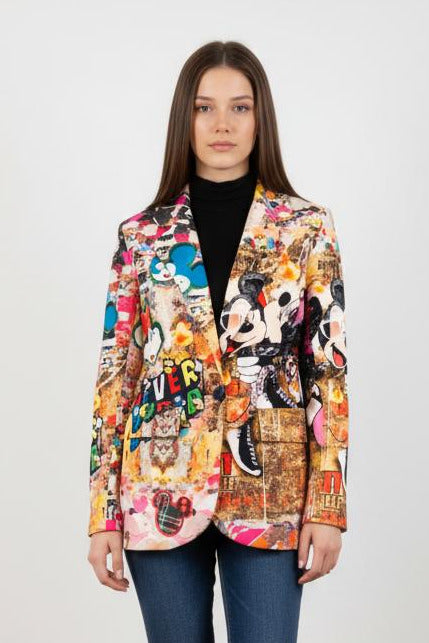 Blazer Minnie e Topolino Kiss - Giacca Donna Premium