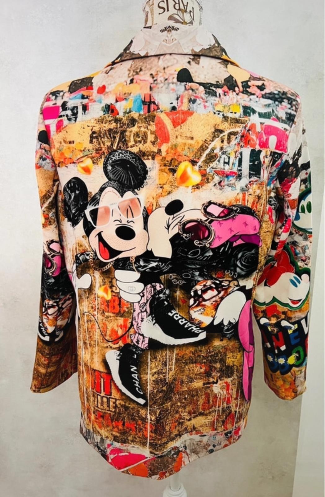 Blazer Minnie e Topolino Kiss - Giacca Donna Premium