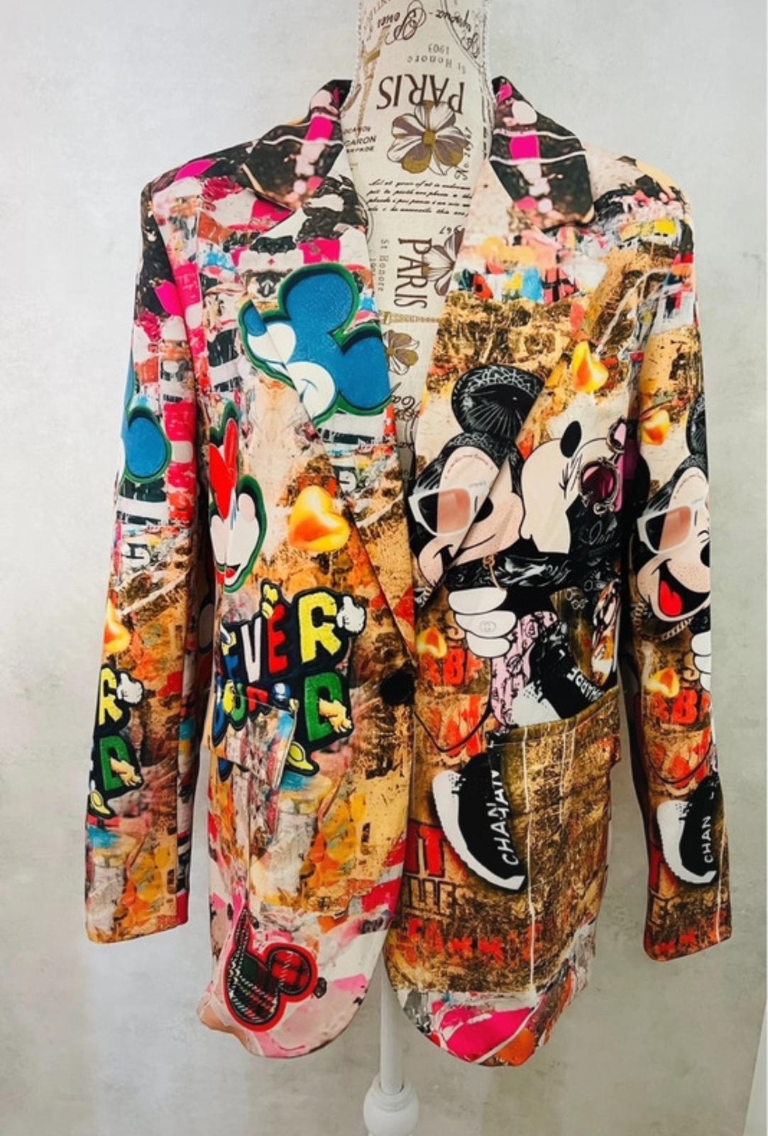 Blazer Minnie e Topolino Kiss - Giacca Donna Premium