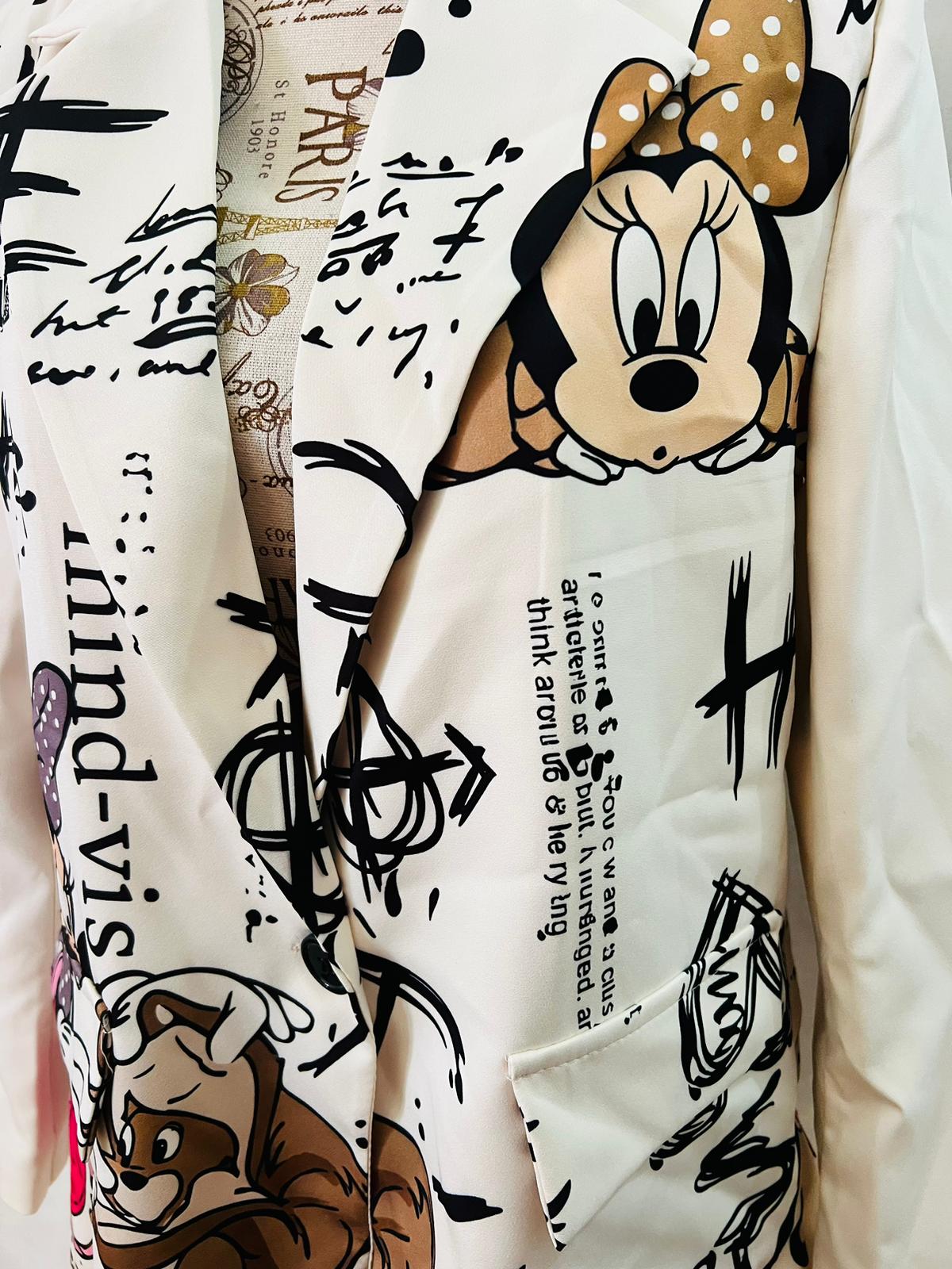 Giacca Blazer Minnie Mouse Mind-Vis | Outerwear Premium