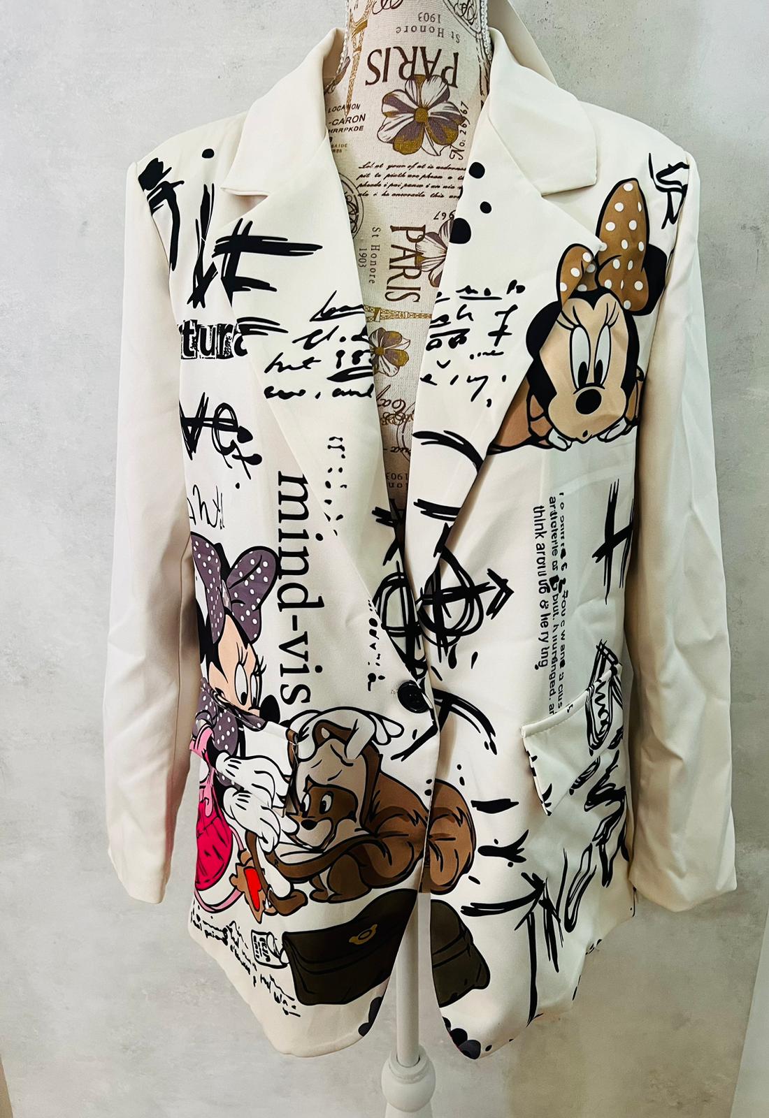 Giacca Blazer Minnie Mouse Mind-Vis | Outerwear Premium