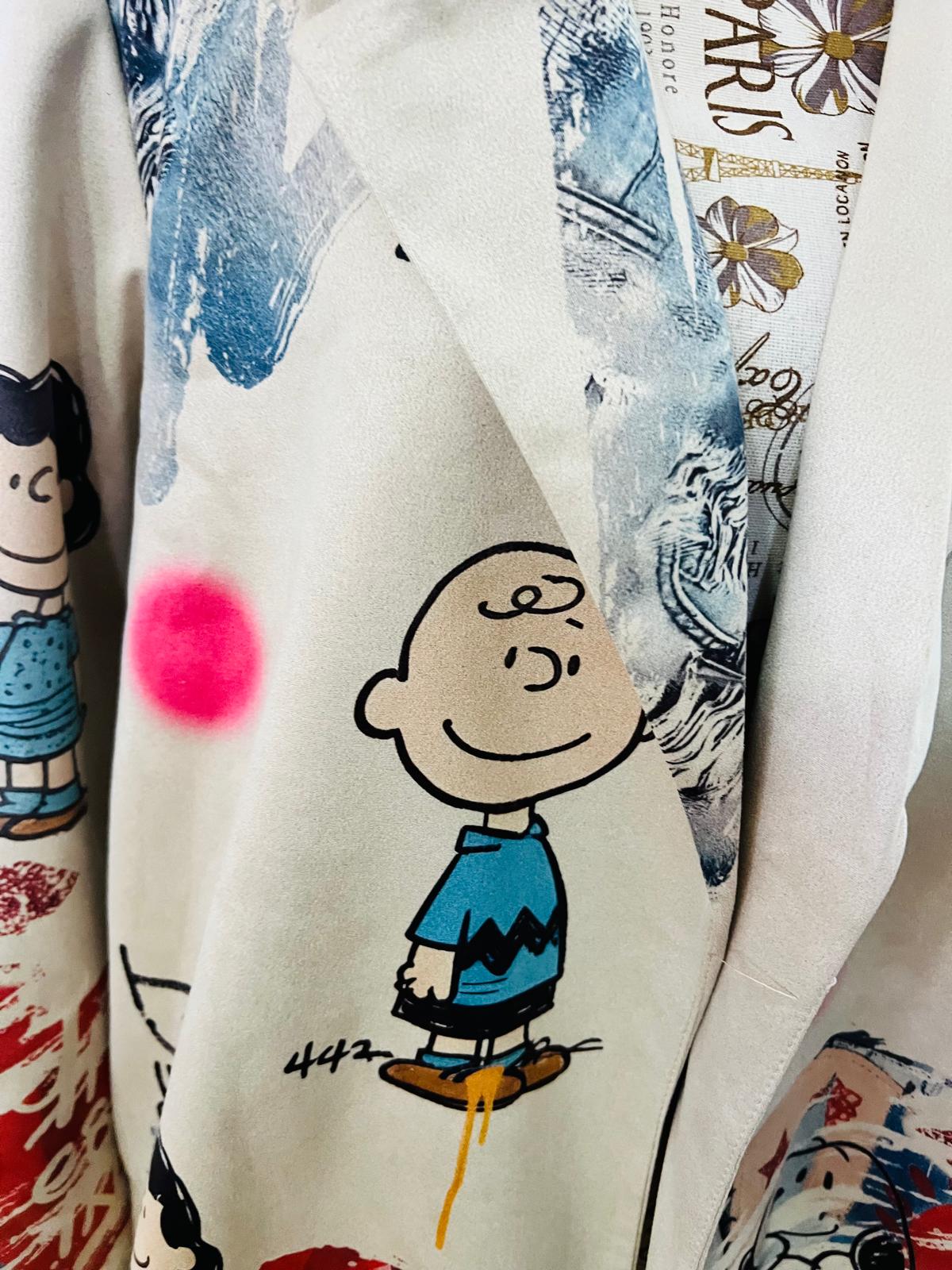 Giacca Blazer dainetto Snoopy personaggi| MDivaFashion