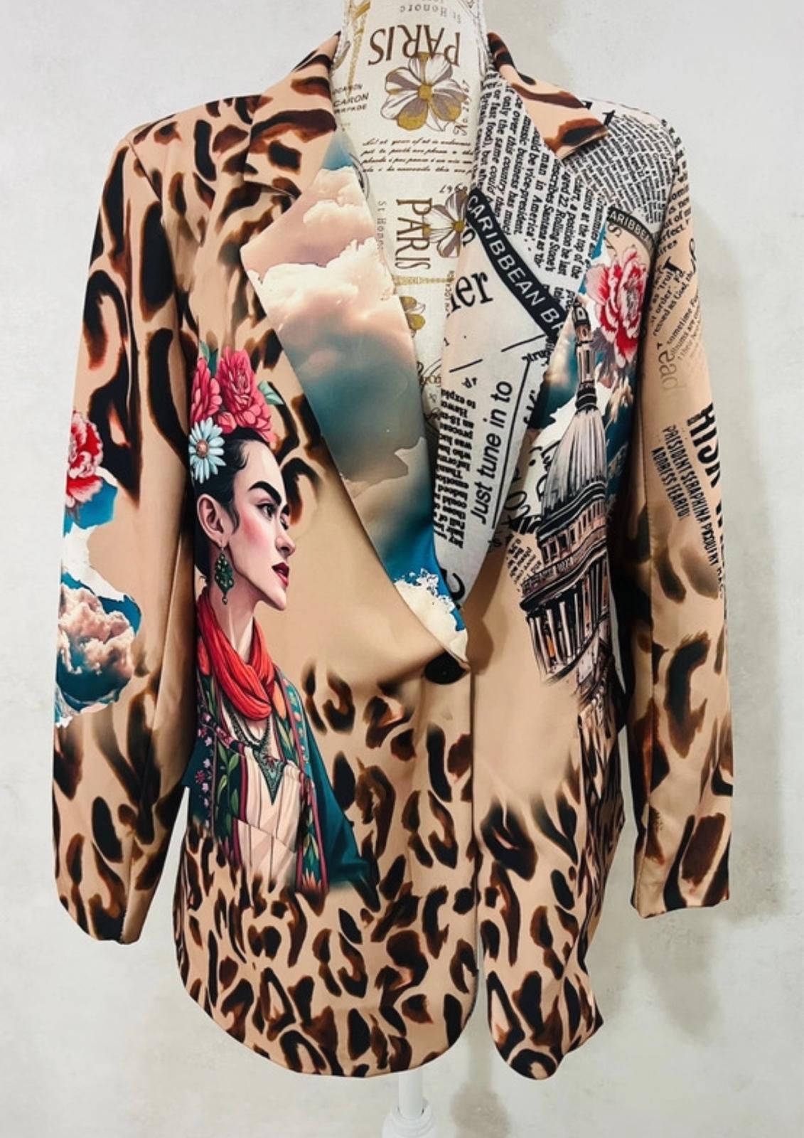 Blazer Frida Cupolone - Giacca Donna Artistica S/M | MDivaFashion