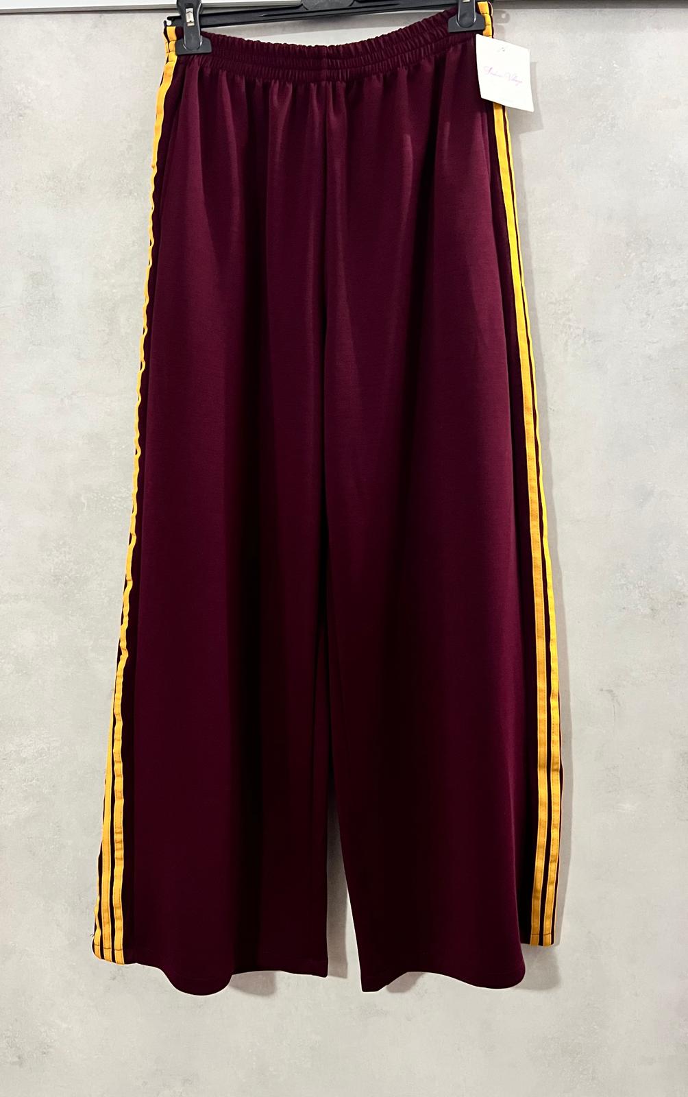 Pantalone Tuta con Strisce Laterali - Stile Sportivo | MDivaFashion