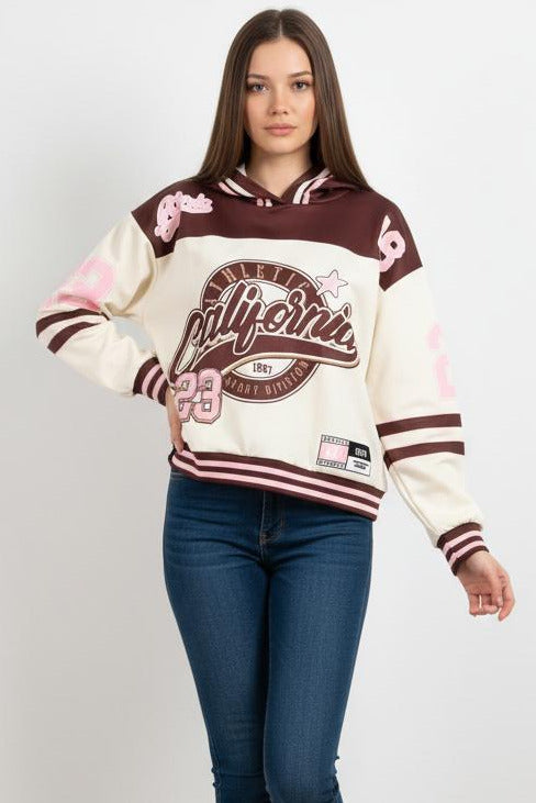 Felpa California con cappuccio - Stile Casual e Comfort