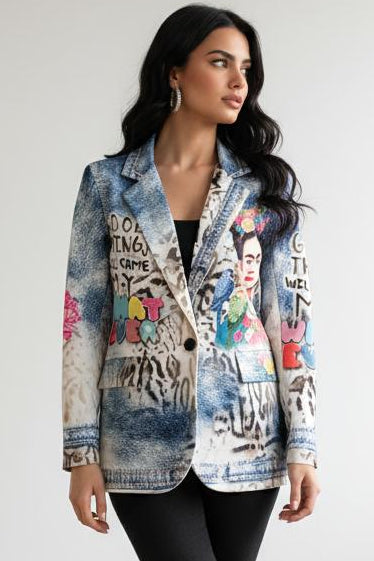 Blazer Frida - Giacca Artistica Donna Premium | MDivaFashion